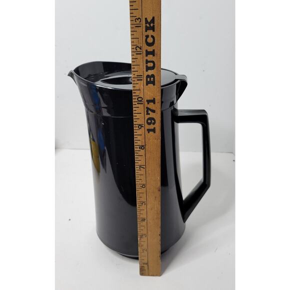 Bolta Black Pitcher Container Home Goods Kitchen Tea Water Juice Milk - Picture 16 of 16